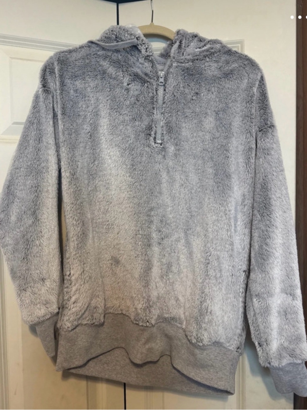 Aerie Fuzzy Small Hoodie